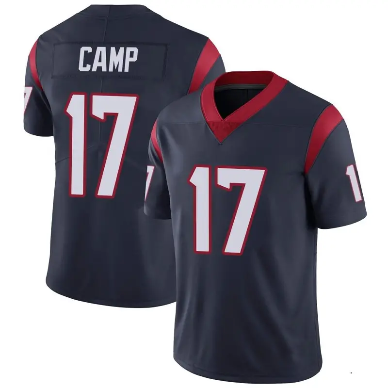 Nike Jalen Camp Men's Limited Houston Texans Navy Blue Team Color Vapor Untouchable Jersey