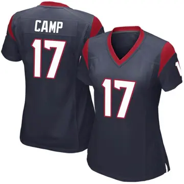Nike Jalen Camp Women's Game Houston Texans Navy Blue Team Color Jersey