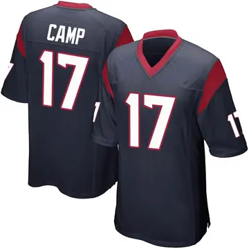 Nike Jalen Camp Youth Game Houston Texans Navy Blue Team Color Jersey