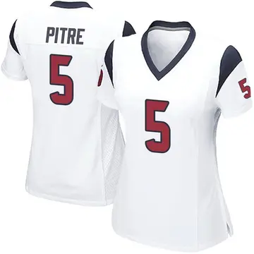 Nike Jalen Pitre Women's Game Houston Texans White Jersey