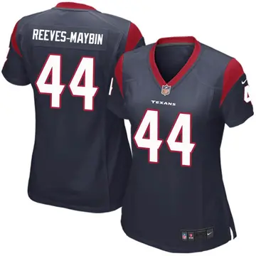 Nike Jalen Reeves-Maybin Women's Game Houston Texans Navy Blue Team Color Jersey