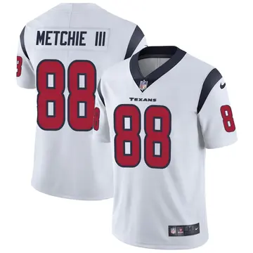 Nike John Metchie III Men's Limited Houston Texans White Vapor Untouchable Jersey