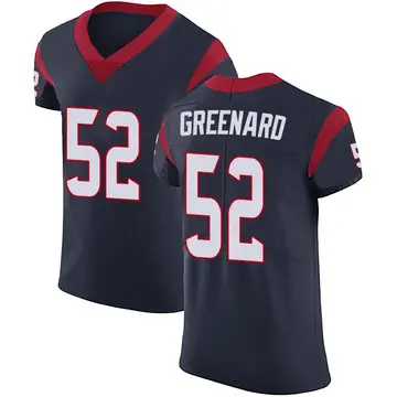 Nike Jonathan Greenard Men's Elite Houston Texans Navy Blue Team Color Vapor Untouchable Jersey