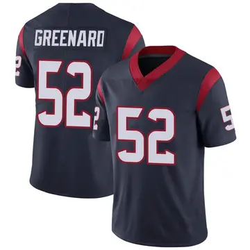 Nike Jonathan Greenard Men's Limited Houston Texans Navy Blue Team Color Vapor Untouchable Jersey