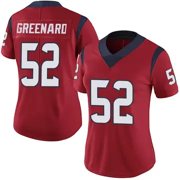 Nike Jonathan Greenard Women's Limited Houston Texans Red Alternate Vapor Untouchable Jersey