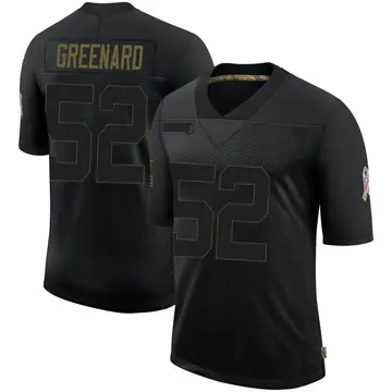 Nike Jonathan Greenard Youth Limited Houston Texans Black 2020 Salute To Service Jersey