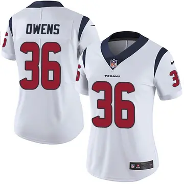 Nike Jonathan Owens Women's Limited Houston Texans White Vapor Untouchable Jersey