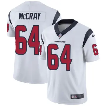Nike Justin McCray Youth Limited Houston Texans White Vapor Untouchable Jersey