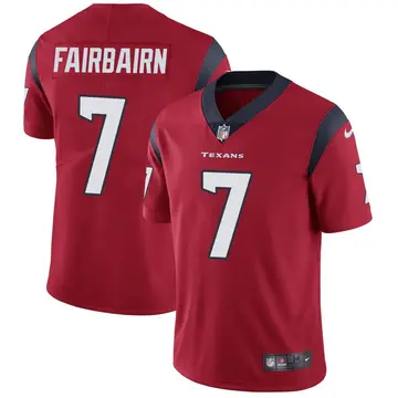 Nike Ka'imi Fairbairn Men's Limited Houston Texans Red Alternate Vapor Untouchable Jersey