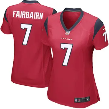 Nike Ka'imi Fairbairn Women's Game Houston Texans Red Alternate Jersey