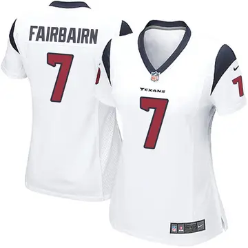 Nike Ka'imi Fairbairn Women's Game Houston Texans White Jersey