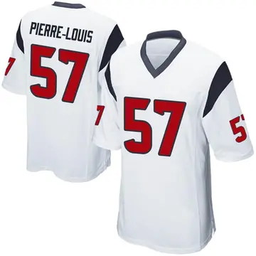 Nike Kevin Pierre-Louis Men's Game Houston Texans White Jersey