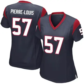 Nike Kevin Pierre-Louis Women's Game Houston Texans Navy Blue Team Color Jersey