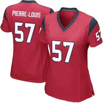 Nike Kevin Pierre-Louis Women's Game Houston Texans Red Alternate Jersey