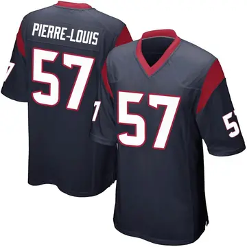 Nike Kevin Pierre-Louis Youth Game Houston Texans Navy Blue Team Color Jersey