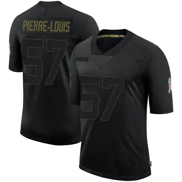 Nike Kevin Pierre-Louis Youth Limited Houston Texans Black 2020 Salute To Service Jersey