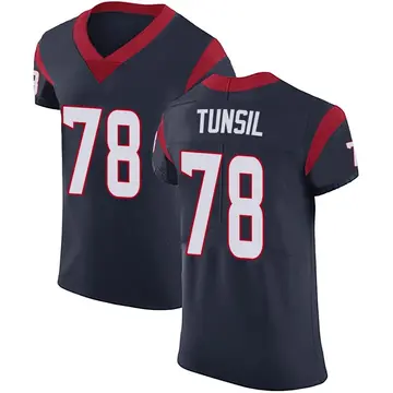 Nike Laremy Tunsil Men's Elite Houston Texans Navy Blue Team Color Vapor Untouchable Jersey