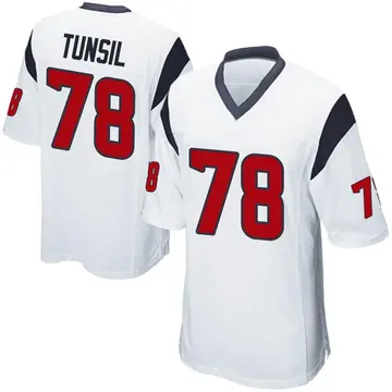 Nike Laremy Tunsil Men's Game Houston Texans White Jersey