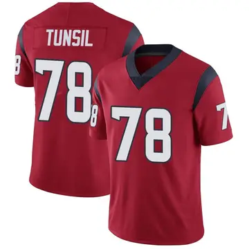Nike Laremy Tunsil Men's Limited Houston Texans Red Alternate Vapor Untouchable Jersey