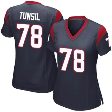 Nike Laremy Tunsil Women's Game Houston Texans Navy Blue Team Color Jersey