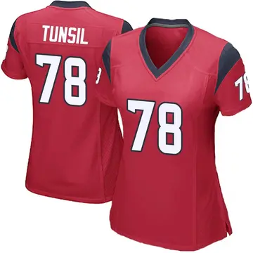 Nike Laremy Tunsil Women's Game Houston Texans Red Alternate Jersey