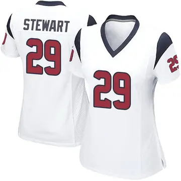Nike M.J. Stewart Women's Game Houston Texans White Jersey