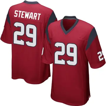 Nike M.J. Stewart Youth Game Houston Texans Red Alternate Jersey