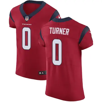 Nike Malik Turner Men's Elite Houston Texans Red Alternate Vapor Untouchable Jersey