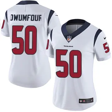 Nike Michael Dwumfour Women's Limited Houston Texans White Vapor Untouchable Jersey