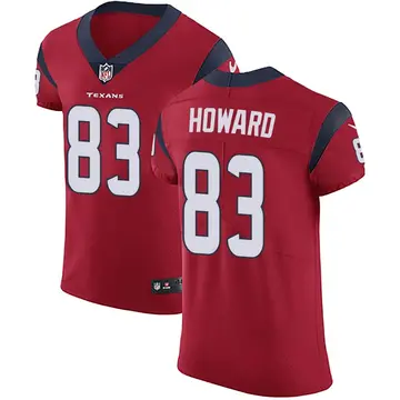 Nike O.J. Howard Men's Elite Houston Texans Red Alternate Vapor Untouchable Jersey
