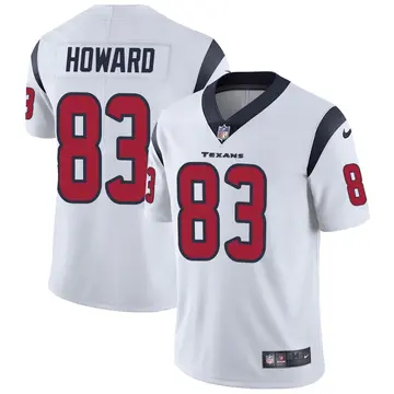 Nike O.J. Howard Men's Limited Houston Texans White Vapor Untouchable Jersey