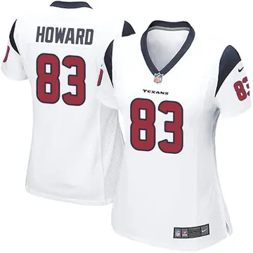 Nike O.J. Howard Women's Game Houston Texans White Jersey