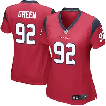 Nike Rasheem Green Women's Game Houston Texans Red Alternate Jersey