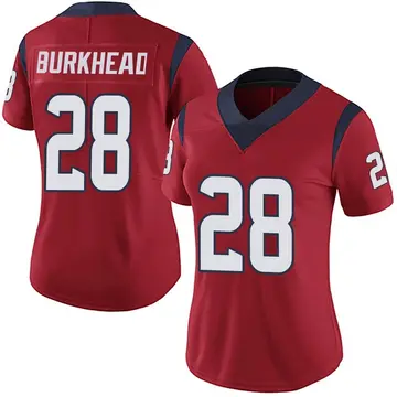Nike Rex Burkhead Women's Limited Houston Texans Red Alternate Vapor Untouchable Jersey
