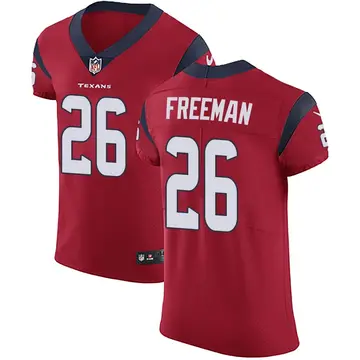 Nike Royce Freeman Men's Elite Houston Texans Red Alternate Vapor Untouchable Jersey