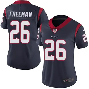 Nike Royce Freeman Women's Limited Houston Texans Navy Blue Team Color Vapor Untouchable Jersey