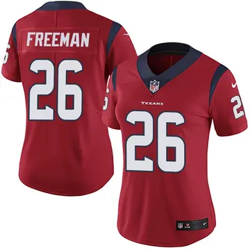 Nike Royce Freeman Women's Limited Houston Texans Red Alternate Vapor Untouchable Jersey