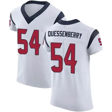 Nike Scott Quessenberry Men's Elite Houston Texans White Vapor Untouchable Jersey