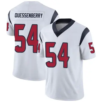 Nike Scott Quessenberry Men's Limited Houston Texans White Vapor Untouchable Jersey