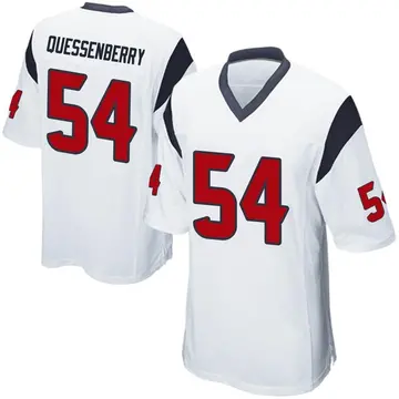 Nike Scott Quessenberry Youth Game Houston Texans White Jersey