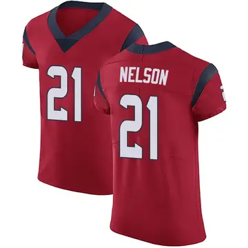 Nike Steven Nelson Men's Elite Houston Texans Red Alternate Vapor Untouchable Jersey