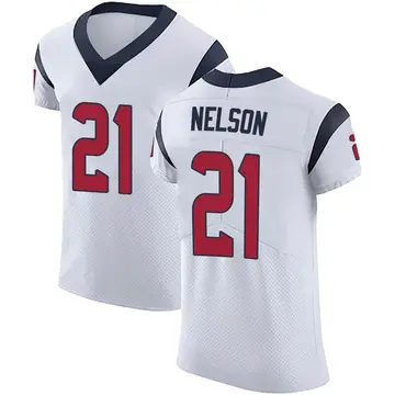 Nike Steven Nelson Men's Elite Houston Texans White Vapor Untouchable Jersey