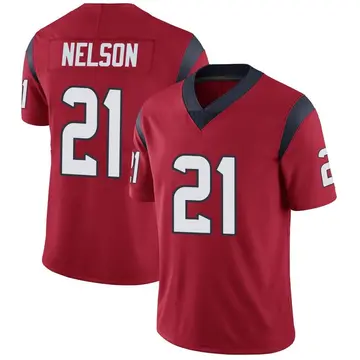 Nike Steven Nelson Youth Limited Houston Texans Red Alternate Vapor Untouchable Jersey