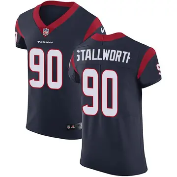 Nike Taylor Stallworth Men's Elite Houston Texans Navy Blue Team Color Vapor Untouchable Jersey