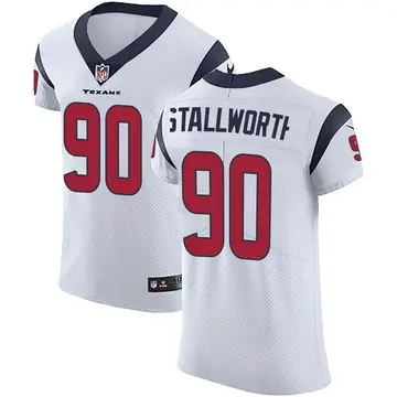 Nike Taylor Stallworth Men's Elite Houston Texans White Vapor Untouchable Jersey