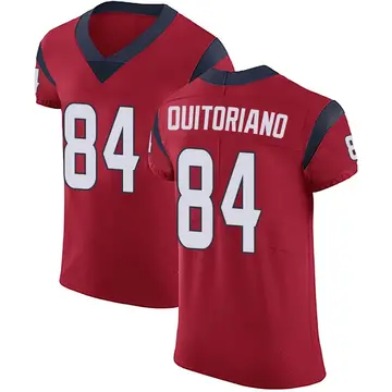 Nike Teagan Quitoriano Men's Elite Houston Texans Red Alternate Vapor Untouchable Jersey