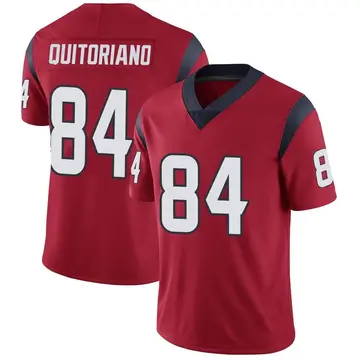 Nike Teagan Quitoriano Men's Limited Houston Texans Red Alternate Vapor Untouchable Jersey