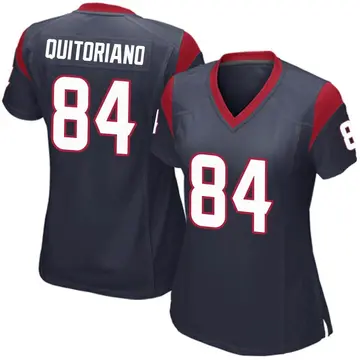 Nike Teagan Quitoriano Women's Game Houston Texans Navy Blue Team Color Jersey
