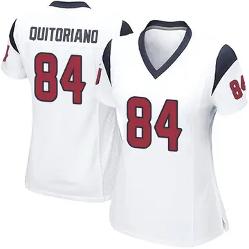 Nike Teagan Quitoriano Women's Game Houston Texans White Jersey