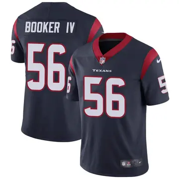 Nike Thomas Booker IV Youth Limited Houston Texans Navy Blue Team Color Vapor Untouchable Jersey